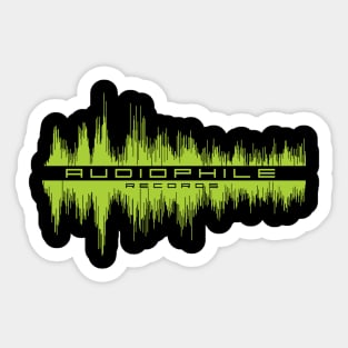 Audiophile Records Sticker